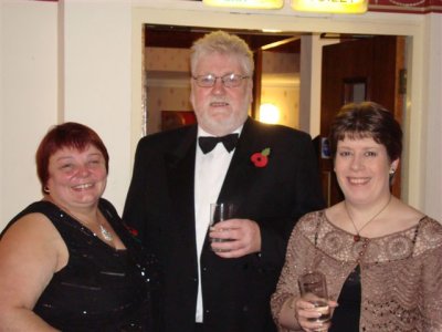 Carol & Archie Gemmill and Helen Bailey